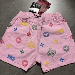 ヒスミニ マルチ刺繍ハーパン新品