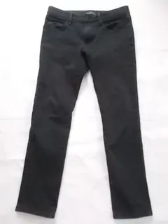 UNIQLO ストレッチ スキニーフィット ジーンズ 30 ブラック