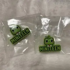MINITEEN ミンハオ ぷっくりめじるしアクセサリー ガチャ THE8 ２個
