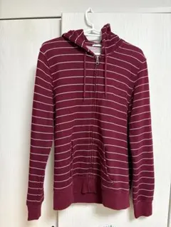 GU ストライプ パーカー