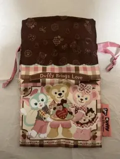 【未使用品】　ダッフィー　フレンズ　巾着　ディズニー Duffy