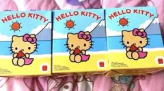 新品未使用　ハッピーセット　日焼けキティ　コンプリートセット