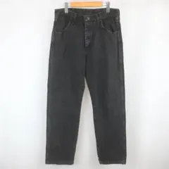 RUSTLER ロゴ フェード ブラック デニム パンツ 古着 メンズ