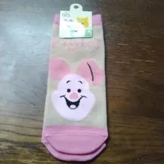 ピグレット　ショート丈 ソックス 22-24cm ディズニー