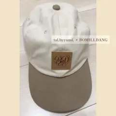 tal. by yumi. × BOMILLDANGしまむら コラボ キャップ