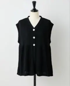 BEARDSLEY ブークレフレアーベスト 完売品 ブラック F 25SS - メルカリ