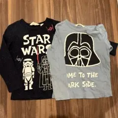 スター・ウォーズ 長袖カットソー 2枚セット H＆M