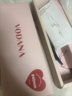 VODANA Glam Wave Curling Iron 40mm ピンク