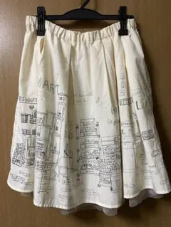 リバーシブルスカート