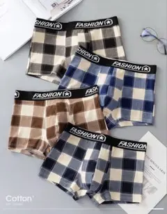 新品メンズXXLサイズ 4枚セット通気 吸汗速乾 抗菌防臭加工 ボクサーパンツ