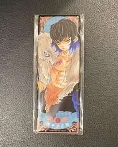 鬼滅の刃 原作缶バッジ 嘴平 伊之助 絵札缶バッジ ジャンプショップ 第一弾