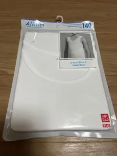 UNIQLO AIRism アンダーシャツ 140 ホワイト