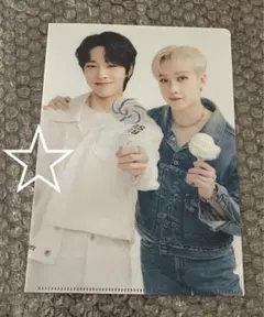 ☆①⑥ straykids スキズ ファミマ　クリアファイル　バンチャン　IN