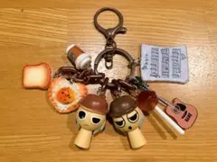 じゃらじゃらキーホルダー　スプランキー　タナー　ブラウンテイスト