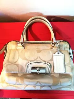 COACH♥コーチ ハンドバッグ シグネチャー