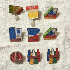コカコーラ 2004 アテネオリンピック五輪 ピンバッジ 12個セットまとめ