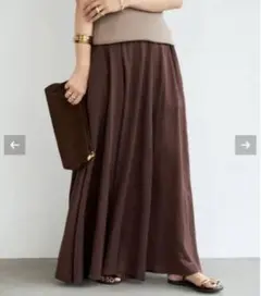 Deuxieme Classe 現行5.3万 Pleasing スカートボルドー Deuxieme Classe スカート * Pleasing : ZOZOTOWN Yahoo!店