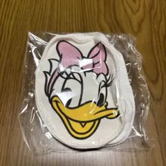 ミッキー＆フレンズ シークレットポーチ カラビナ付き フェイスダイカット