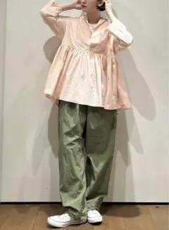 journal standard luxe タックギャザーブラウス ピンク