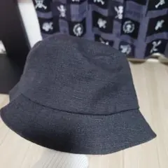 ダークブルー コットン バケットハット