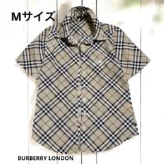 BURBERRY LONDONノヴァチェック柄 半袖シャツ Mサイズ
