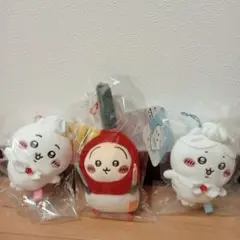 ちいかわ ホイップ誕生日なマスコット　3点セット