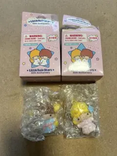 キキララのマスコット　シークレットミニチュアチャーム リトルツインスターズ①