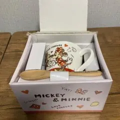 千*花様 【未使用】Disney [ディズニー] マグカップ&スプーン ミッキー