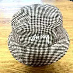 Stussy チェック柄 バケットハット