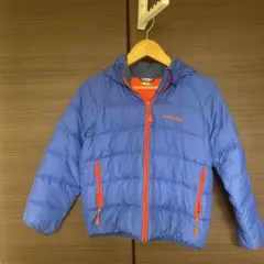 モンベル　mont-bell ダウンジャケット　アウター　青　120