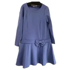 新品  ビスコンティ サイズ2 リボン ワンピース 藤色