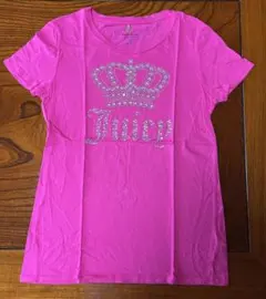 USED☆Juicy Couture ピンク クラウンTシャツのサムネイル