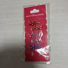 ディズニー　ディズニーリゾート　ヘアゴム　ミニーちゃん　6個セット