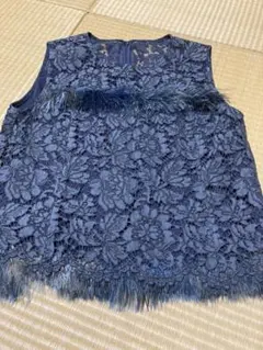 お値下げしました ノースリーブ レーストップス　新品未使用
