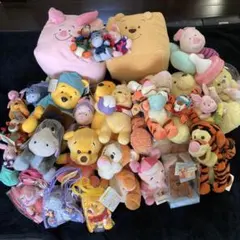 くまのプーさん　ぬいぐるみ　まとめ売り　21点セット くまのプーさん ぬいぐるみ まとめ売り 21点セット - メルカリ