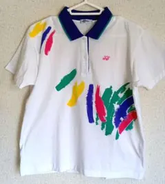 YONEX カラフルポロシャツ レディースLサイズ