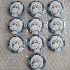 進撃の巨人　ミカサ　缶バッジ　10個　key:prime