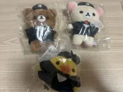 リラックマ 丸福珈琲店 ぶらさげぬいぐるみ コリラックマ コグマ キイロイトリ