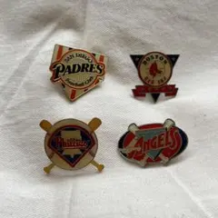 MLBピンバッジ 4点セット