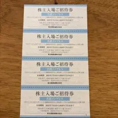当日発送可⭐️名鉄　南知多ビーチランド、リトルワールド、日本モンキーパーク入場券のサムネイル