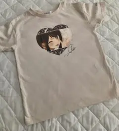 【中古】バースデイ　Tシャツ　半袖　押しの子　アイちゃん　薄いベージュ