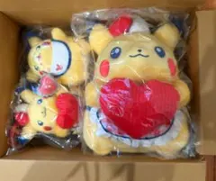 ピカチュウ ダイナー ハンバーガー ぬいぐるみ クッション ポケセン