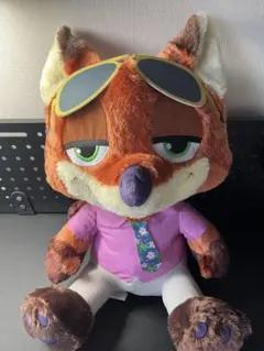 『美品』ニック・ワイルド ぬいぐるみ