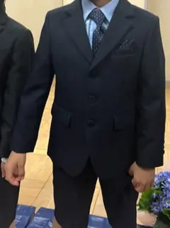 入学式子供スーツ (115cm )ネイビー４点セット