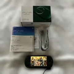 美品 PSP-3000 スピリティッドグリーン 本体