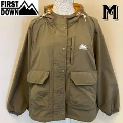 FIRST DOWN レディース　ジャンパー/ジャケット　アウター　カーキ　M