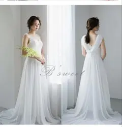 ウェディングドレス　前撮り