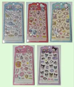 【本日のみ❗】¥２２２２　５種類セット　サンリオ　Tok!Tok! シール