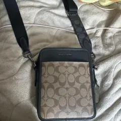 COACH ショルダーバッグ ベージュ/ブラック