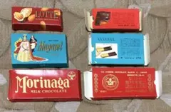 当時物 森永ミルクチョコレート 紙 パッケージ 昭和レトロ 希少 レア